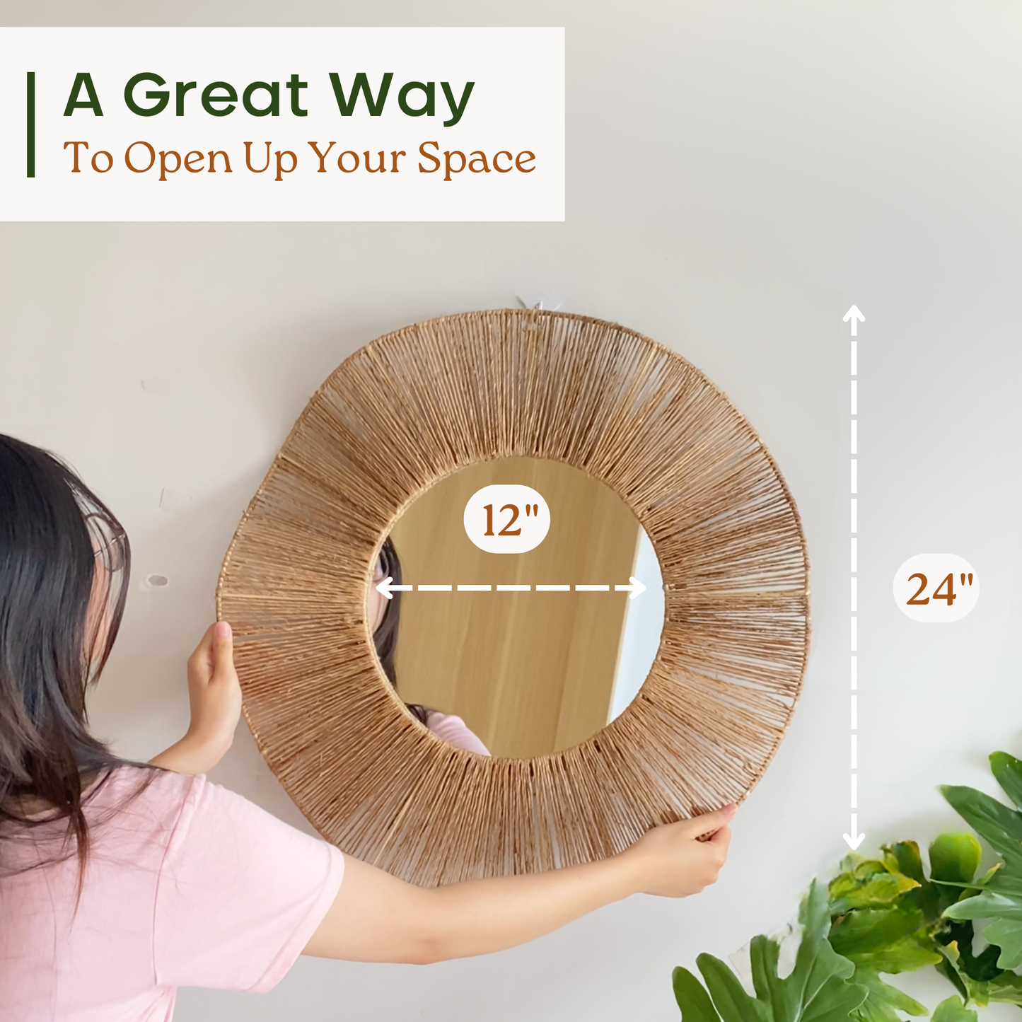 Boho Wavy Mirror