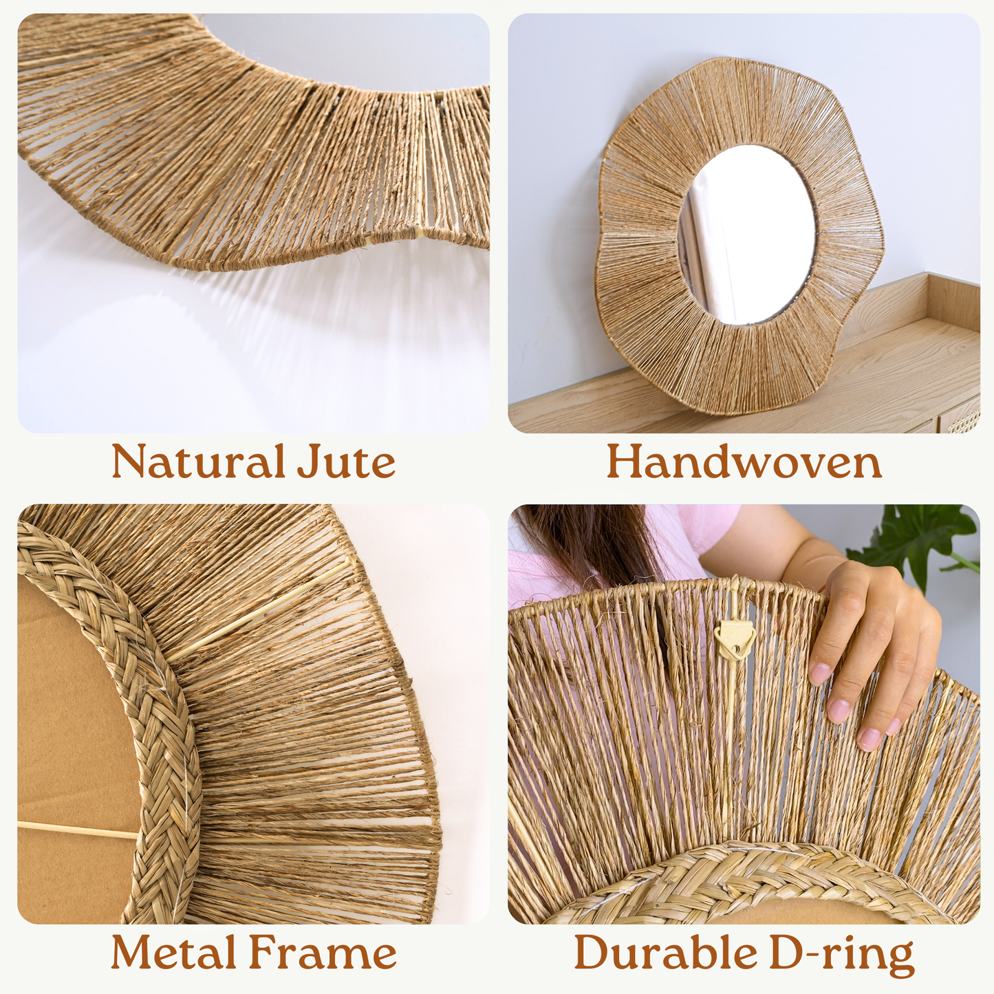 Boho Wavy Mirror